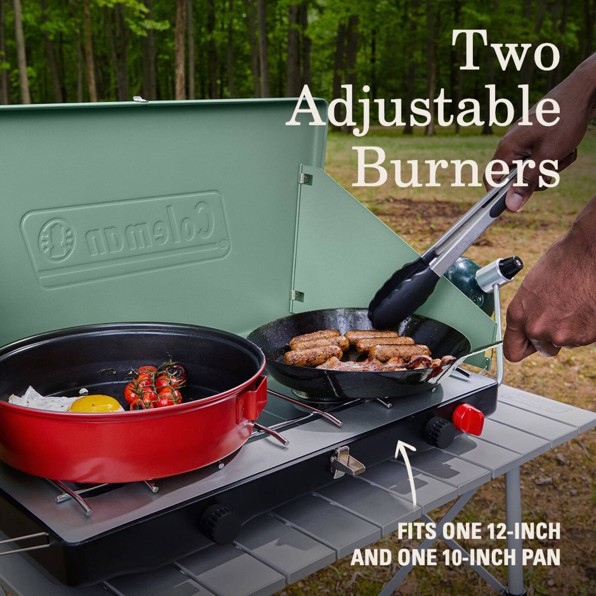 Coleman Classic Camping Stove - 2 Burners - Portable - 20,000 BTUs - Compact - SuperSaverAU - view 5