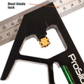 Crescent Lufkin 300mm Aluminium Combination Square, Stainless Steel Rule, Spirit Vial