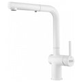 Franke Pull-Out Spray Mixer Tap - Matte White Finish - 180° Swivel Spout - Eco Function - TA7741MW