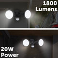 Arlec 20W Grid Connect Smart Security Light 1800lm 5700K Movement Sensor