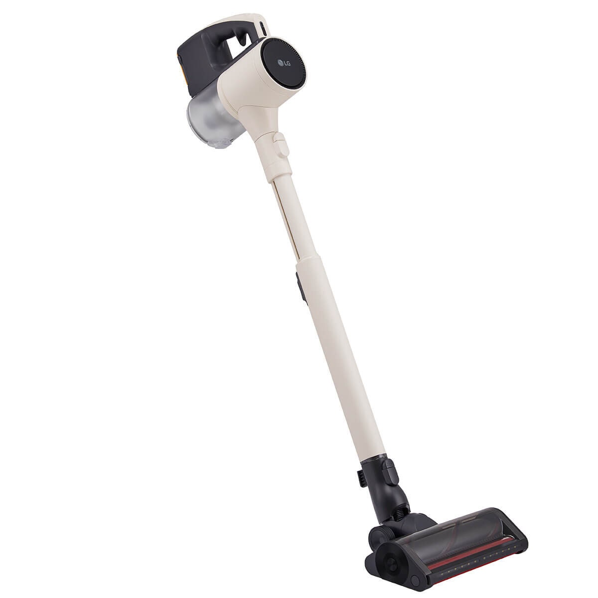 LG cordless stick vacuum with double battery - 5-step filtration - telescopic pipe - beige - A9L-MULTI