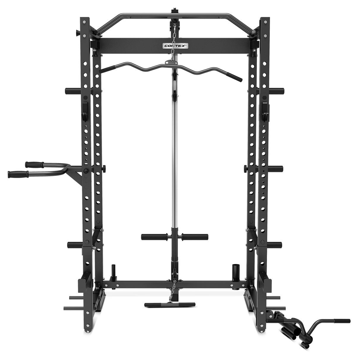 Cortex PR-4 foldable squat and power rack - black finish - 105kg - CSPR-PR4