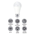 Arlec B22 LED Globe 1050lm 12W - Smart Colour Temperature Adjustable - SuperSaverAU - view 2