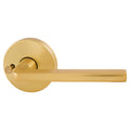 Gainsborough Avant Alba Satin Brass Privacy Lever Set