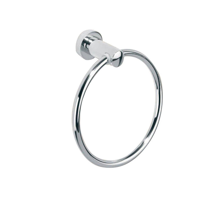 Caroma Cosmo Chrome Towel Ring - 174mm x 174mm x 55mm - Chrome - SuperSaverAU - view 1