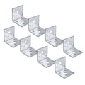 Carinya Galvanised Reinforcing Angle Bracket 40mm 8 Pack Durable Support - SuperSaverAU - view 3