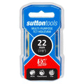 Sutton Tools 22mm Tct Multi Purpose Seamless Holesaw - Red - SuperSaverAU - view 1