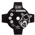 Full Boar 255mm x 4T Hardened Steel Brush Cutter Blade