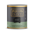 Porter S Paints 1L Aniseed Aqua Satin - Enamel Paint - Low Odour - UV Resistant - SuperSaverAU - view 1