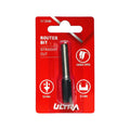 Ultra 6.4 x 9.5mm Straight Router Bit - Tungsten Carbide Tipped, 1/4" Shaft