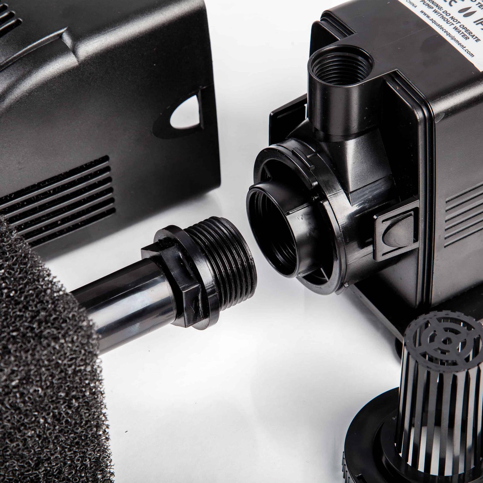 Aquapro AP2400F Pond & Fountain Pump 92W Submersible, Adjustable Flow, 19mm Tubing