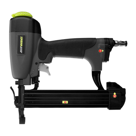 Ryobi Airwave C1 Series Air Brad Nailer, 18 Gauge, 15-32mm RA-NB1832-S