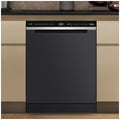 Whirlpool 60cm Built Under Dishwasher 14 Place - Black, SpaceClean 3rd Rack, 8 Programs - WDBU3I4PBSAU