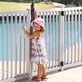 D&D Technologies TruClose Adjustable Self-Closing Pool Gate Hinges Black