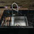 Franke Box Centre double bowl sink - 18/10 stainless steel, accessories included - BWX220-54/27SBL