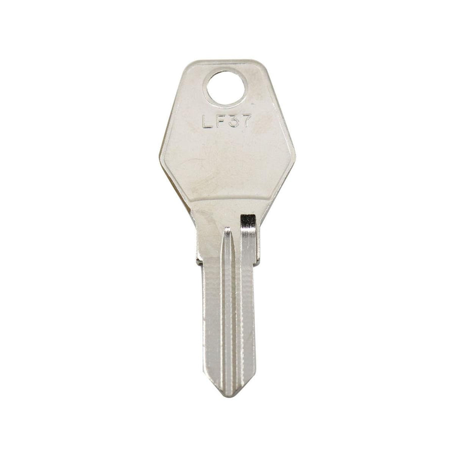 EHI Blank Key - 50mm x 20mm - Nickel Plated Brass - Silver - SuperSaverAU - view 1