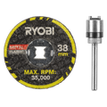 Ryobi Rotary Twist Lock Cutting Disc Starter Set - 6 Piece - 38mm - High Speed - SuperSaverAU - view 1