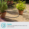 Gardena Textile Hose Liano Life 13mm x 10m - Black - Lightweight & Flexible - SuperSaverAU - view 5