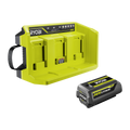Ryobi 36V 3 Port Charger & 5Ah Battery Kit - 36V - Efficient Charging - SuperSaverAU - view 1