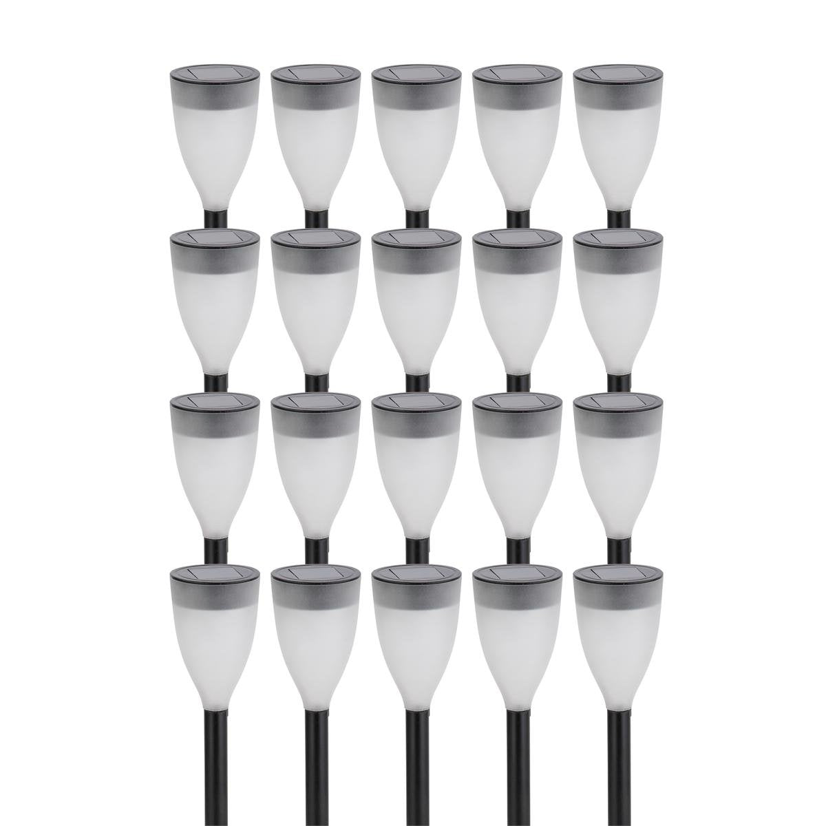 Solar Magic Colour Led Path Light - 20 Pack - Plastic - Solar Powered - SuperSaverAU - view 1