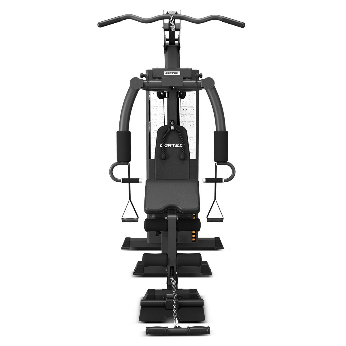 Cortex single station multi-function home gym - black finish - 156kg - CSST-SS3