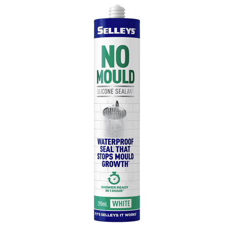 Selleys No Mould Resistant Silicone Sealant 290ml - White - 290ml - SuperSaverAU - view 1