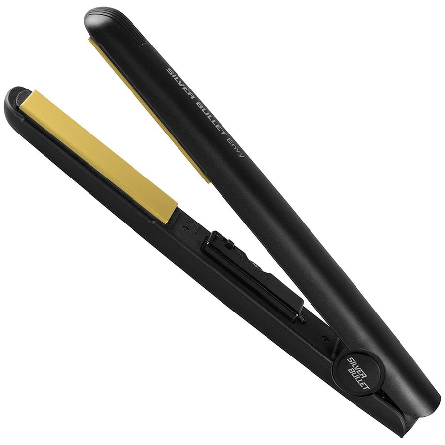 Silver Bullet Envy Straightener - 25mm Ceramic Plates, Adjustable Heat Up to 230°C, Dual Voltage - 900442