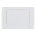 DETA Blank Wall Cover Plate White Polycarbonate 10 Pack 6109BT