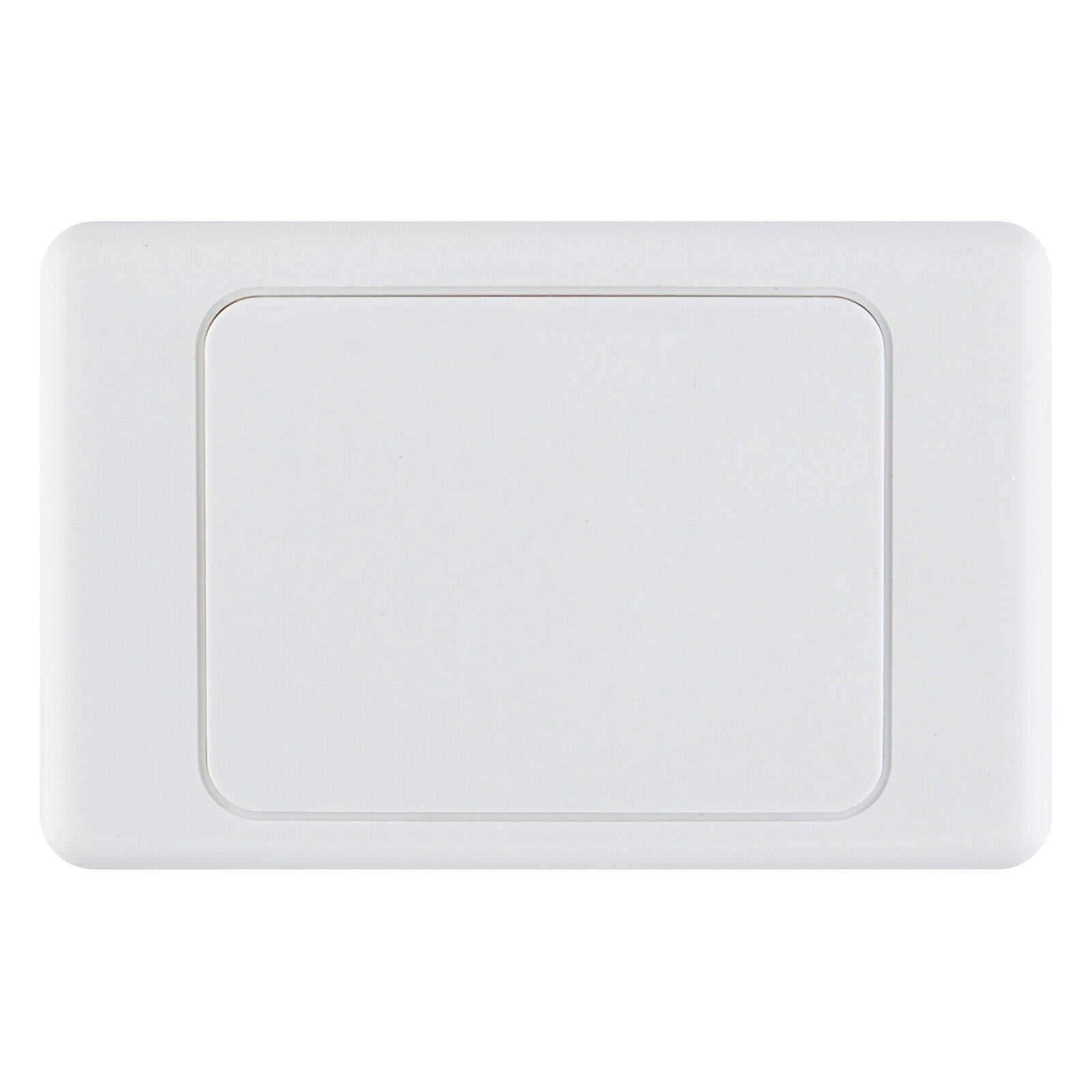 DETA Blank Wall Cover Plate White Polycarbonate 10 Pack 6109BT