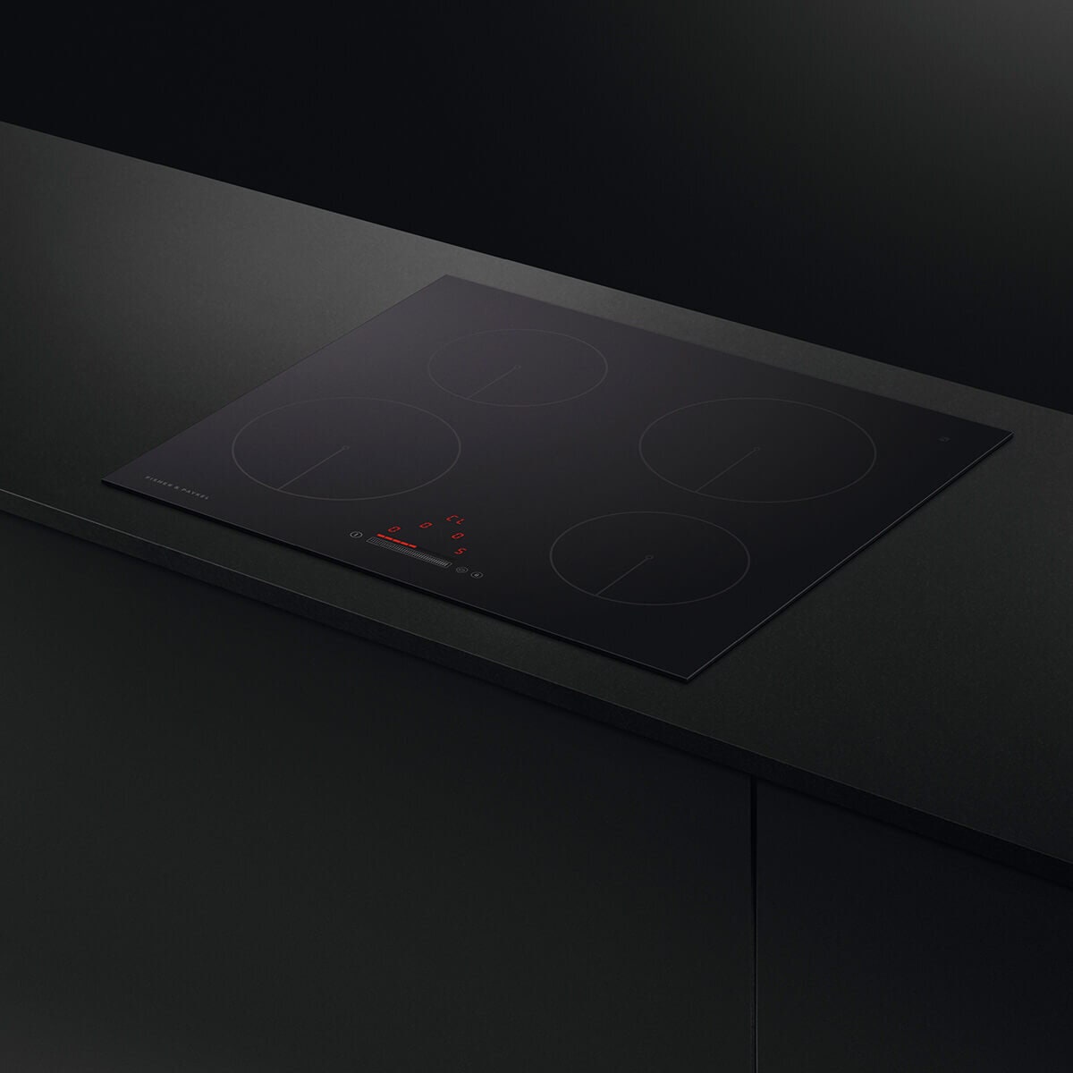 Fisher & Paykel Series 5 60cm low current induction cooktop - 4 zones, Touch and Slide, timer - CI604CTPB1
