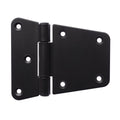Zenith 130mm Matte Black Tapered Gate Hinge 2 Pack - Heavy-Duty Steel - SuperSaverAU - view 2