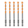Kango Masonry Drill Bit 5 Pack - 6.5mm x 100mm - Durable Carbide Tip - SuperSaverAU - view 2