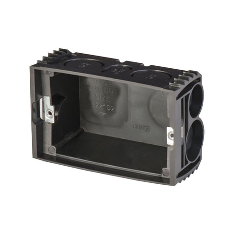 DETA Wall Mounting Box - 6 Pack Polycarbonate Adjustable Lugs - SuperSaverAU - view 1