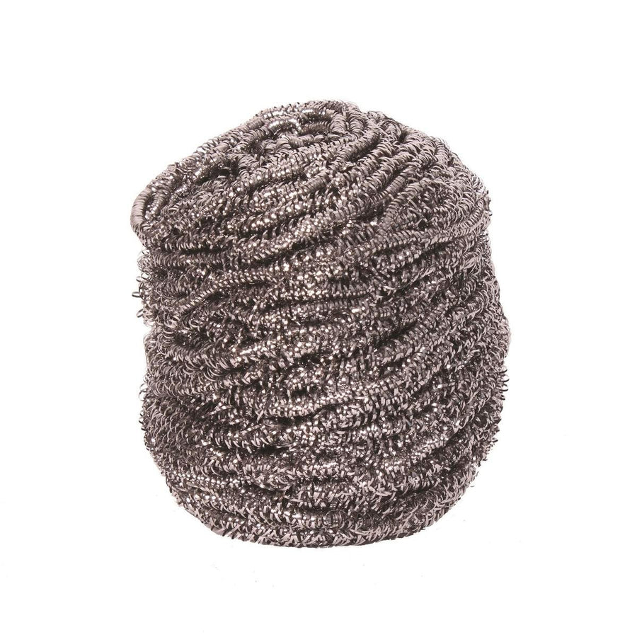 Sabco Professional Pot and Pan Scourer - 3 Pack - 80gsm Stainless Steel - Long Lasting - SuperSaverAU - view 1
