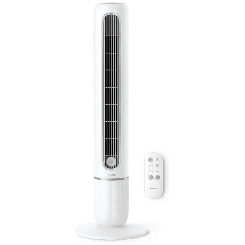 Philips 5000 Series tower fan - 5 speeds - SilentWings quiet operation - White - CX5550-00