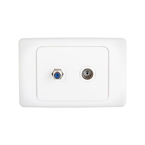 Deta PAL F Connector Outlet - Polycarbonate - 116mm - Versatile Use - SuperSaverAU - view 1