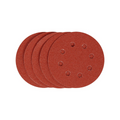 Irwin 115mm Quick Fit Random Orbital Sanding Discs 5 Pack - 80 Grit - Aluminium Oxide - SuperSaverAU - view 2