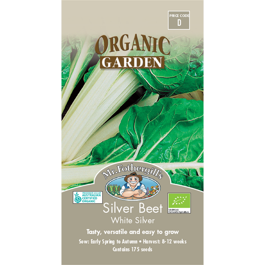 Mr Fothergill Silverbeet Seeds - 12 Weeks - Organic - Easy to Grow - SuperSaverAU - view 1