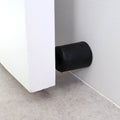 Adoored 36mm Black Round Rubber Door Stop