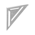 Empire 300mm Aluminium Rafter Square - Durable Tool for Accurate Marking - SuperSaverAU - view 4