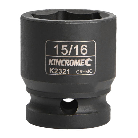 Kincrome 15/16 Square Drive Impact Socket Cr-Mo Steel Durable - SuperSaverAU - view 1