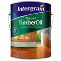Intergrain Nature's Timber Oil 10L Natural, Oil-Based, UV Resistant, Splatter Resistant Exterior Finish