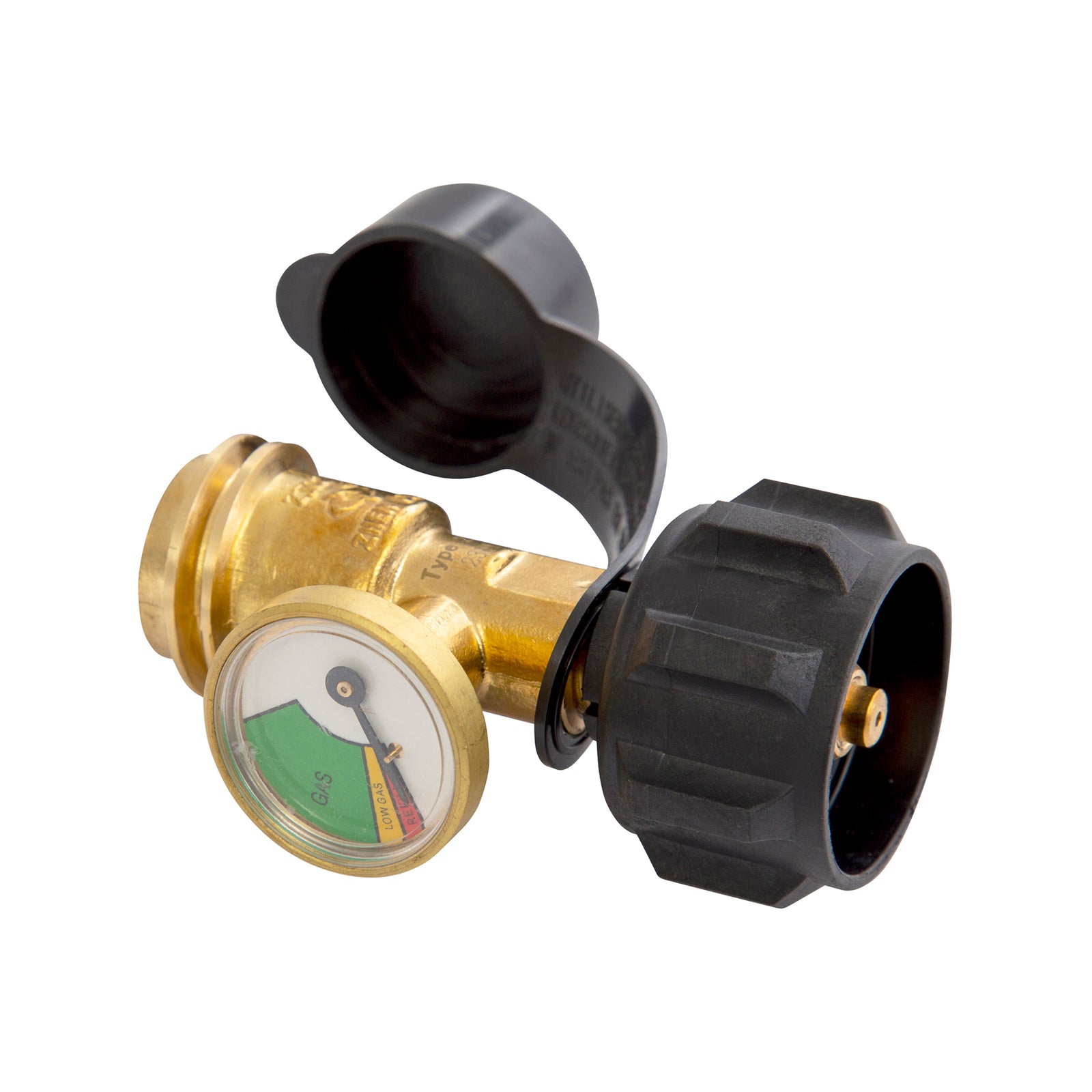Gasmate Capacity Gauge Adaptor Brass LCC27 Gas Bottle Fuel Level Indicator