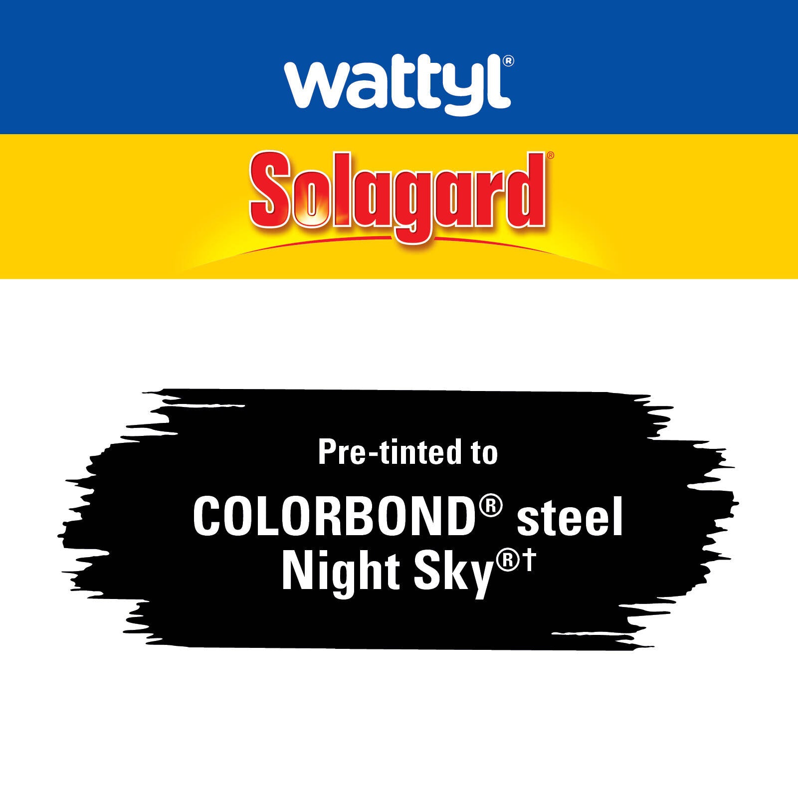 Wattyl Solagard Night Sky Low Sheen Pre-tinted Exterior Paint 4L UV Resistant Outdoor