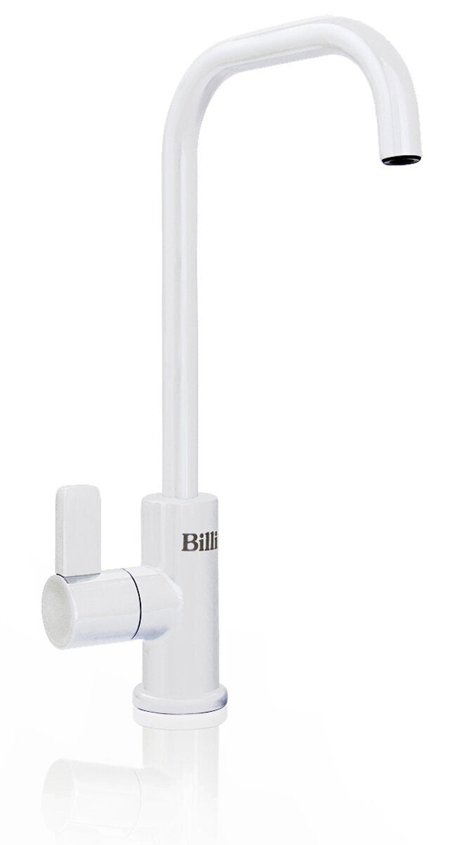 Billi Home C Chilled Filtered Water Tap - Square Slimline Dispenser - Matte White - 913000SMW