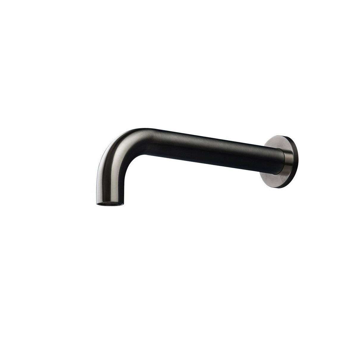 Rogerseller Tonic wall bath spout 200mm - Brushed Nickel finish - wall mounted bath filler - 3606015307