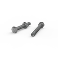 Zenith Hot Dip Galvanised Hex Head Bolts M8 x 50mm 25 Pack Durable - SuperSaverAU - view 3