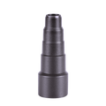 PowerFit 38mm Dust Extractor Vacuum Adaptor, Black
