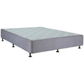 Sealy Posturepedic queen bed base - charcoal, pine and steel frame, made in Australia - PPB-CHA-QUN