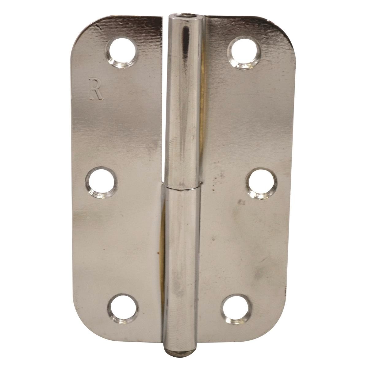 Lane Chrome Plated Radius Hinge 90 x 58 x 1 6mm Easy Removal - SuperSaverAU - view 1